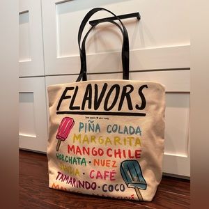 Kate Spade South of the Border Popsicle Flavors Tote